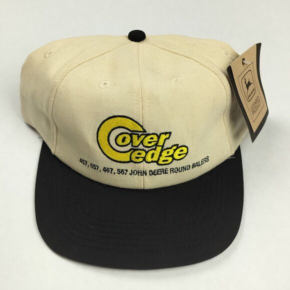 John Deere Licensed Cover Edge Round Balers K-Products Snapback Hat Cap NEW